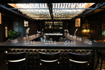 31 South Speakeasy bar interior with Art Deco design at St. Petersburg Distillery